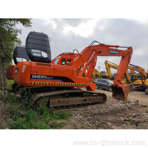 Used Korea Made Doosan DH220 Excavator